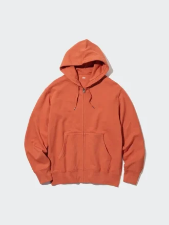 Sudadera con capucha y cremallera completa para hombre
