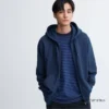 Sudadera con capucha y cremallera completa para hombre Sudadera con capucha y cremallera completa para hombre