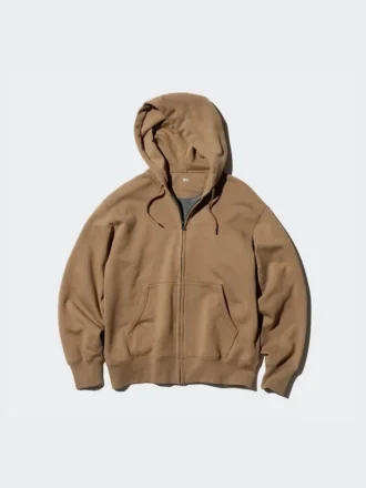 Sudadera con capucha y cremallera completa para hombre