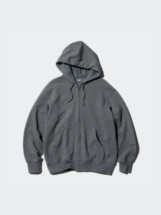 Sudadera con capucha y cremallera completa para hombre