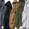 Sudadera con capucha y cremallera completa para hombre