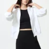 Sudadera con capucha y cremallera completa para mujer Sudadera con capucha y cremallera completa para mujer