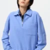 Sudadera con media cremallera para mujer Sudadera con media cremallera para mujer