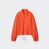Sudadera con media cremallera para mujer Sudadera con media cremallera para mujer