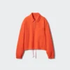 Sudadera con media cremallera para mujer Sudadera con media cremallera para mujer