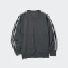 Sudadera de manga larga con rayas laterales para hombre Sudadera de manga larga con rayas laterales para hombre