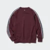 Sudadera de manga larga con rayas laterales para hombre Sudadera de manga larga con rayas laterales para hombre