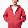 Sudadera unisex con capucha y cremallera completa Sudadera unisex con capucha y cremallera completa