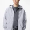 Sudadera unisex con capucha y cremallera completa Sudadera unisex con capucha y cremallera completa