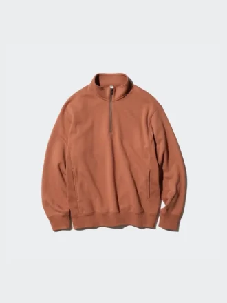 Sudadera unisex con media cremallera Sudadera unisex con media cremallera
