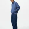 Sudadera unisex con media cremallera Sudadera unisex con media cremallera