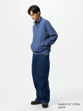 Sudadera unisex con media cremallera Sudadera unisex con media cremallera