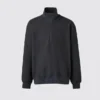 Sudadera unisex con medio cierre y tejido cepillado Sudadera unisex con medio cierre y tejido cepillado