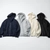 Sudadera unisex oversize con capucha y cremallera completa