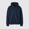 Sudadera unisex oversize con capucha y cremallera completa