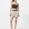 Sujetador bandeau sin aros con canalé para mujer Sujetador bandeau sin aros con canalé para mujer