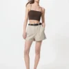 Sujetador bandeau sin aros con canalé para mujer Sujetador bandeau sin aros con canalé para mujer