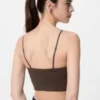 Sujetador bandeau sin aros con canalé para mujer Sujetador bandeau sin aros con canalé para mujer