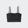 Sujetador bandeau sin aros con canalé para mujer Sujetador bandeau sin aros con canalé para mujer
