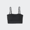 Sujetador bandeau sin aros con canalé para mujer Sujetador bandeau sin aros con canalé para mujer