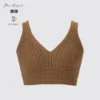 Sujetador de punto 3D Knit acanalado para mujer Sujetador de punto 3D Knit acanalado para mujer
