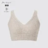 Sujetador de punto 3D Knit acanalado para mujer Sujetador de punto 3D Knit acanalado para mujer