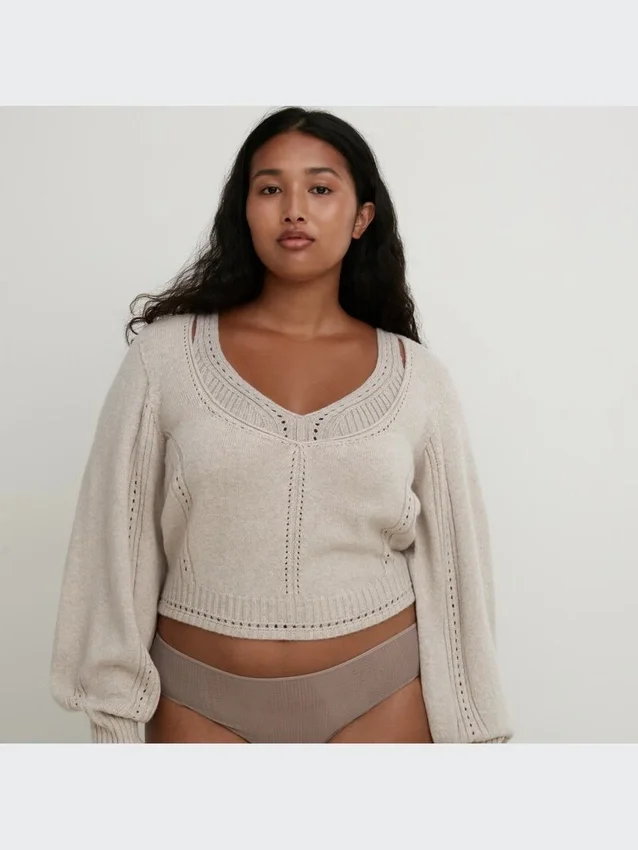 Sujetador de punto 3D Knit acanalado para mujer Sujetador de punto 3D Knit acanalado para mujer
