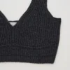 Sujetador de punto 3D Knit acanalado para mujer Sujetador de punto 3D Knit acanalado para mujer