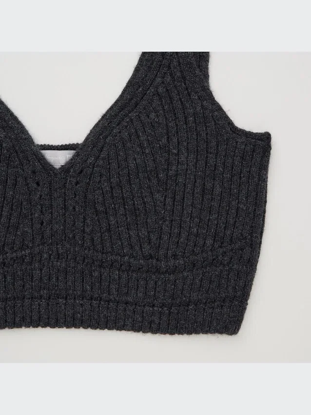 Sujetador de punto 3D Knit acanalado para mujer Sujetador de punto 3D Knit acanalado para mujer