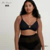 Sujetador sin aros para mujer (triángulo de malla) Sujetador sin aros para mujer (triángulo de malla)