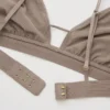 Sujetador sin aros para mujer (triángulo de malla) Sujetador sin aros para mujer (triángulo de malla)