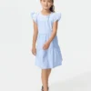 Vestido combinado para niña Vestido combinado para niña