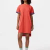 Vestido de camiseta oversize bicolor para mujer Vestido de camiseta oversize bicolor para mujer