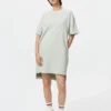 Vestido de camiseta oversize bicolor para mujer Vestido de camiseta oversize bicolor para mujer
