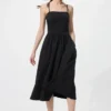 Vestido de camisola con sujetador AIRism de algodón para mujer
