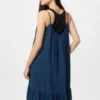 Vestido de camisola con volantes para mujer Vestido de camisola con volantes para mujer