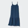 Vestido de camisola con volantes para mujer Vestido de camisola con volantes para mujer