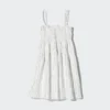Vestido de camisola de mezcla de lino para mujer | A rayas