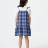 Vestido de camisola para niña | A cuadros Vestido de camisola para niña | A cuadros