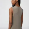 Vestido de punto de algodón 3D Knit para mujer Vestido de punto de algodón 3D Knit para mujer