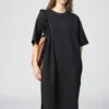 Vestido holgado de algodón AIRism para mujer Vestido holgado de algodón AIRism para mujer