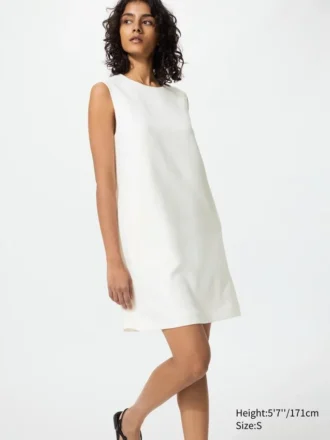 Vestido mini recto para mujer