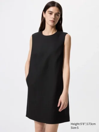 Vestido mini recto para mujer