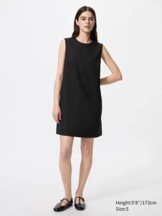 Vestido mini recto para mujer