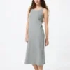 Vestido tipo sujetador acanalado para mujer Vestido tipo sujetador acanalado para mujer