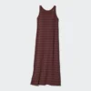 Vestido tipo sujetador acanalado para mujer | Rayas Vestido tipo sujetador acanalado para mujer | Rayas